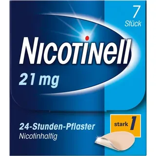 NICOTINELL 21 mg/24-Stunden-Pflaster 52,5mg 7 St.