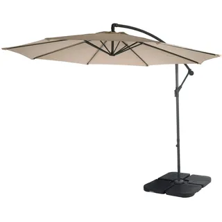 MCW Ampelschirm Ø 300 cm Beige