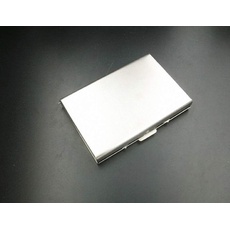 Edelstahl-Speicherkartenetui für SD- und Micro-SD-Karten mit Etiketten, tragbarer Kartenschutz für 8 SD-Karten und 8 Micro-SD-Karten