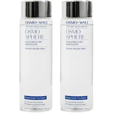 OsmoWall Osmo Sphere Reinigungsmittel, Reinigungsmittel, 2 Stück, für Gesicht, Augen und Lippen, entfernt Make-up, Verunreinigungen, Smog und Schadstoffe, schont das Gleichgewicht der Haut. 2 x 200 ml