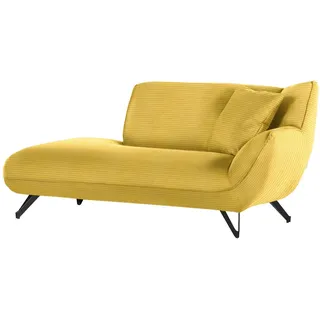 Carryhome CHAISELONGUE Gelb - 190x90x95 cm