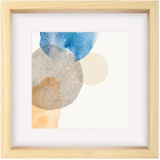 walther design Bilderrahmen Shape 3D FSC-Holzrahmen 40x40 cm, birke, HNX440H