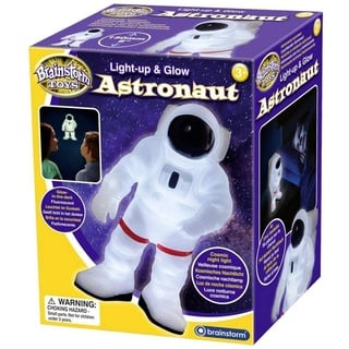 Brainstorm 362050 Light-up & Glow Astronaut Astronomie Fertiggerät ab 6 Jahre