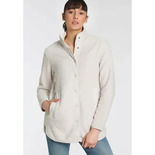 CMP Plüschjacke »D Teddyjacke«, beige