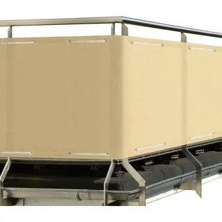 Sol Royal Balkonumspannung SolVision HB2 90/300 cm Creme Polyethylen , Kunststoff , 300x90 cm , Sonnenschutz, Sichtschutz