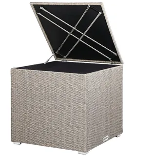 CASARIA Casaria® Auflagenbox Kissenbox 318 L Beige-Grau
