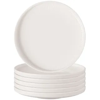 Villeroy & Boch Brotteller Afina ø 17,1 cm 6er Set weiß