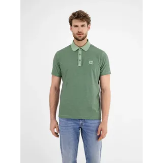 LERROS Poloshirt »LERROS Herren Poloshirt, gestreift«, grün