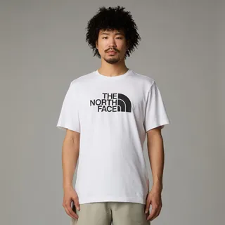 The North Face T-Shirt "M S/S EASY TEE" Kurzarmdesign, mit Rundhalsausschnitt, unifarben, pflegeleicht, tnf weiß