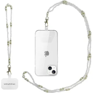 imoshion Universell Telefonband + Handschlaufe - Perlen - Beige