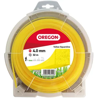 Oregon Mähfaden Quadratisch 4 mm Gelb