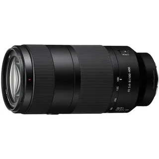 Sony SEL 100–400 mm F5,6–8,0 OSS Telekonverter Sony FE-Mount