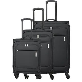 Travelite Priego Koffer-Set 2-tlg. grau