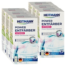 HEITMANN Power Entfärber Intensiv - Gegen Verfärbungen und Vergrauungen - 250 g, 6er Pack