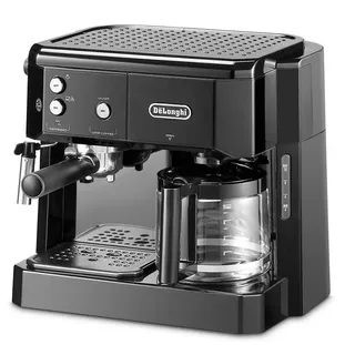 De'Longhi Kombi-Maschine BCO 411.B schwarz mit Milchaufschäumer und Wasserfilter
