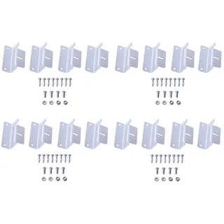 Solartronics Solarmodul Halterung Befestigung Montagewinkel Aluminium Z Winkel 4xSET
