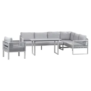 Dining Ecklounge-Set Reims | Lounge-Sessel Cuba | Rechts | Sand