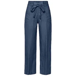 BRAX Damen Style Maine Pure Linen Hose, Indigo, 27W / 30L EU