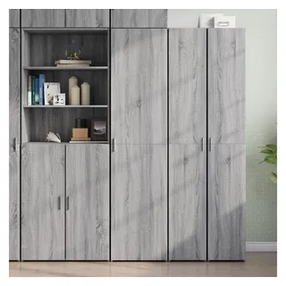 vidaXL Highboard 45 x 42,5 x 185 cm Grau