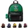 Pyramid Harry Potter Slytherin Rucksack Grün