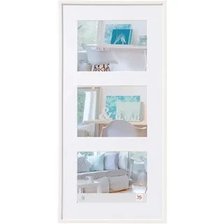 walther design Bilderrahmen New Lifestyle weiß 10x15 cm 3er Set