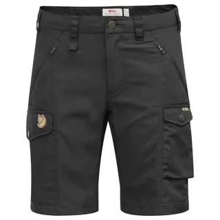 Fjällräven Nikka Shorts Curved Damen Schwarz 34