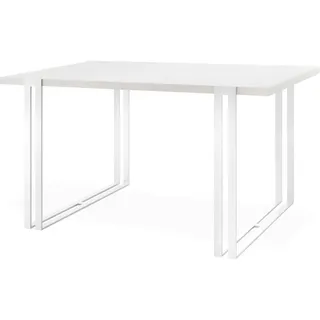 WFL GROUP Lilo 120-220 x 76 x 80 cm weiß