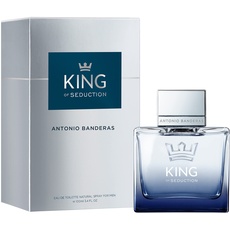 Antonio Banderas Perfumes – King of Seduction – Eau de Toilette Spray für Herren, Maskuliner, Intensiver und Energetischer Duft mit Bergamotte und Apfel – 100 ml