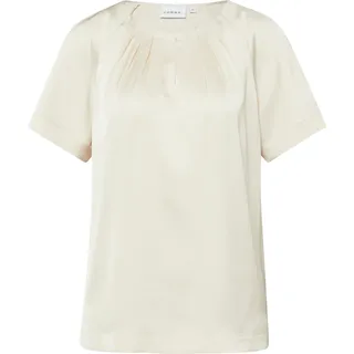 Comma, Kurzarmbluse beige 36