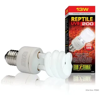 Exo Terra Reptile UVB200 High Output UVB Kompakt, 13W, E27 (PT2340)