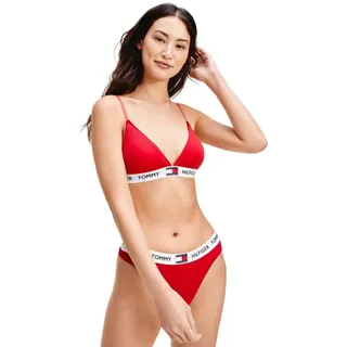 Tommy Hilfiger PADDED TRIANGLE BRA Triangel-BHs Damen, Rot (Tango Red), S