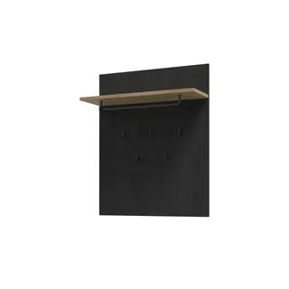Forte Garderobenpaneel Bohol 86,5 x 105,6 x 30 cm Riviera Eiche