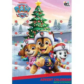 Paw Patrol Adventskalender mit Aufklebern