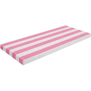 Outdoor-Bankkissen, wasserdichtes Material, hochdichte Bequemlichkeit, Rosa