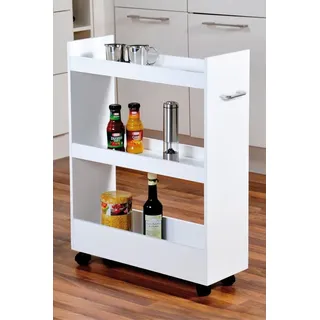 KESPER Nischenregal weiß Holzwerkstoff B/H/L: ca. 22x76x60 cm - weiß