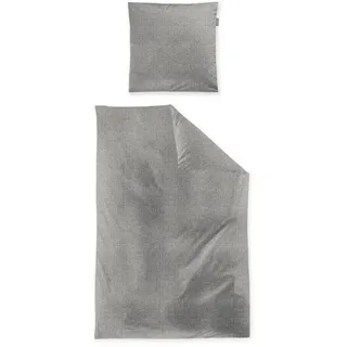 IRISETTE Mink 8835 Meliert Grau 135 x 200 cm + 2 x 80 x 80 cm