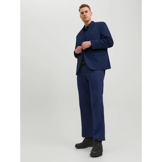 Jack & Jones PlusSize Anzug »JPRFRANCO SUIT NOOS PLS«, (2 tlg.), slim fit, blau