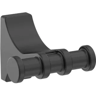 Amerock Davenport Übergangshaken für Bademäntel, matt, Schwarz