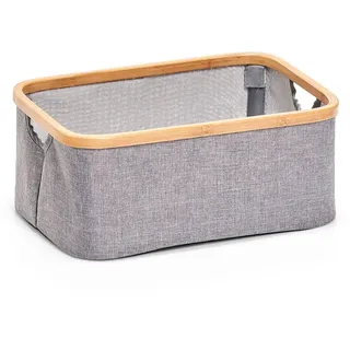 Zeller 14231 Aufbewahrungskorb, Polyester/, Grau