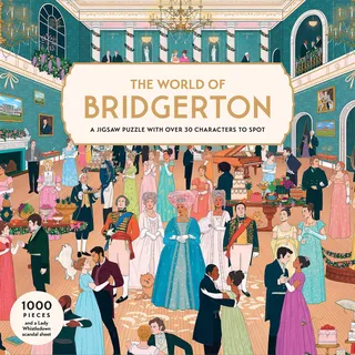 LAURENCE KING The World of Bridgerton: 1000-Piece Jigsaw Puzzle, Yellow