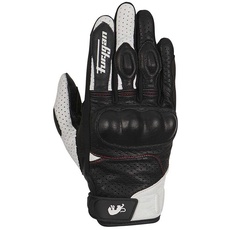 Furygan TD21 Herren Motorradhandschuhe - Handfläche 100% Leder & Perforiert - Sommerhandschuhe - Optimale Belüftung - Mittelhandschutz D3O - Verschiedene Größen.