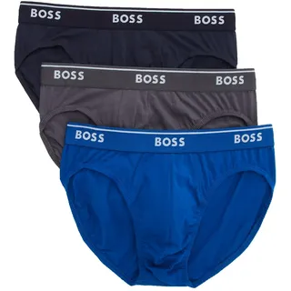 Hugo Boss Herren Slip aus Baumwolle, 3er-Pack