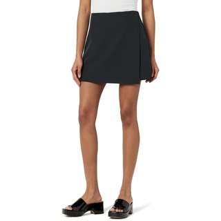 The Drop Kamila A-line Mini Skort Rock, Schwarz, 5XL Große Größen