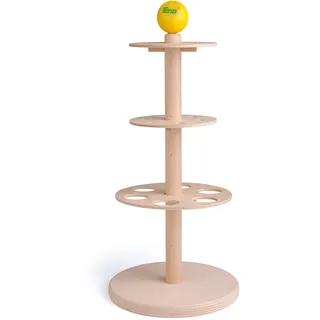 Erzi 10100 Display-Ständer EIS aus Holz, Kinderküche, Kaufladenartikel für Kinder, Rollenspiele