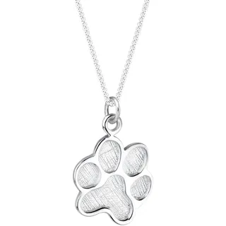 Elli Halskette Damen Pfote Anhänger Symbol Hund in 925 Sterling Silber