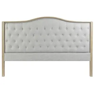 Kopfteil für Bett 135-140-150 Capitone Grau 160 x 10 x 120 cm