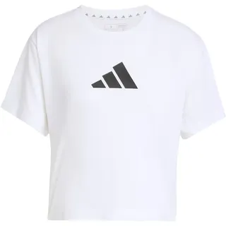 Adidas Train Essentials Big Logo Performance Training T-Shirt White S