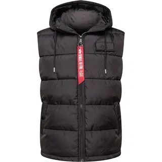 Alpha Industries Hooded Puffer Vest FD Weste für Herren Black