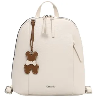Rucksack TAMARIS "Rucksack TAS Katrina", Damen, Gr. B/H/T: 27cm x 29cm x 13cm, beige (beige 400), Obermaterial: 60% Polyurethan PU. 40% Polyester PES., Rucksäcke Rucksack