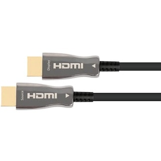 Python AOC Hybrid Ultra-High-Speed HDMI® 2.1 Kabel 8K @60Hz schwarz 100m